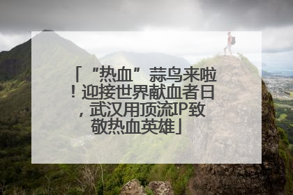 “热血”蒜鸟来啦！迎接世界献血者日，武汉用顶流IP致敬热血英雄
