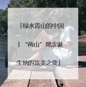 绿水青山的中国丨“两山”理念诞生地的富美之变