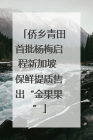 侨乡青田首批杨梅启程新加坡 保鲜提质售出“金果果”