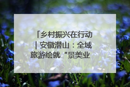乡村振兴在行动｜安徽潜山：全域旅游绘就“景美业兴民富”新画卷