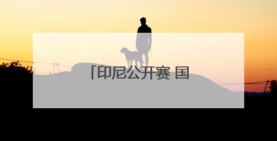 印尼公开赛 国羽女单四战全胜