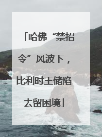 哈佛“禁招令”风波下，比利时王储陷去留困境