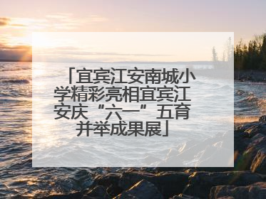 宜宾江安南城小学精彩亮相宜宾江安庆“六一”五育并举成果展