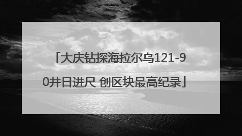 大庆钻探海拉尔乌121-90井日进尺 创区块最高纪录
