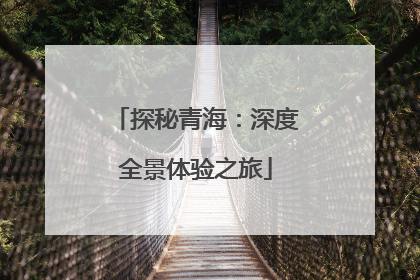 探秘青海：深度全景体验之旅