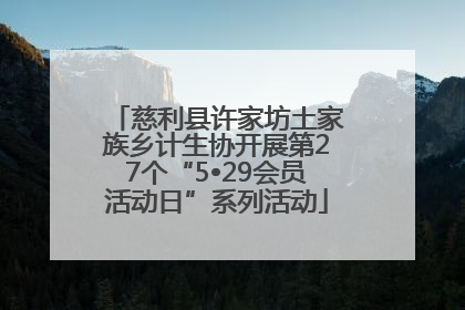 慈利县许家坊土家族乡计生协开展第27个“5•29会员活动日”系列活动