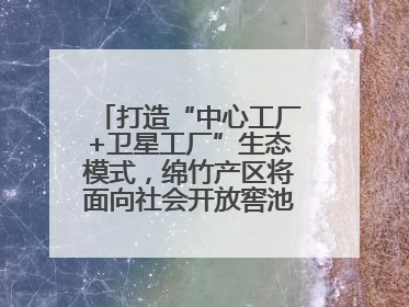 打造“中心工厂+卫星工厂”生态模式，绵竹产区将面向社会开放窖池股权认购