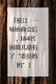 枝江：一场协商会后，164名困境儿童有了“委员妈妈”