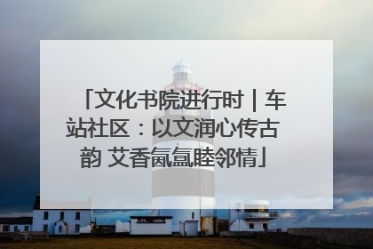 文化书院进行时｜车站社区：以文润心传古韵 艾香氤氲睦邻情