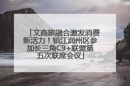 文商旅融合激发消费新活力！镇江润州区参加长三角C9+联盟第五次联席会议