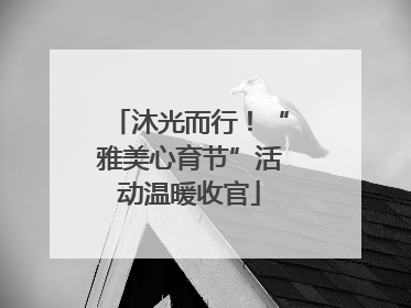 沐光而行！“雅美心育节”活动温暖收官