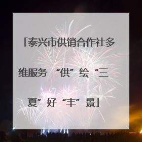 泰兴市供销合作社多维服务 “供”绘“三夏”好“丰”景