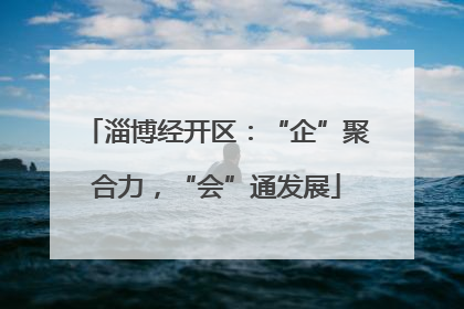淄博经开区：“企”聚合力，“会”通发展