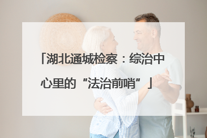 湖北通城检察：综治中心里的“法治前哨”