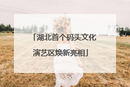 湖北首个码头文化演艺区焕新亮相
