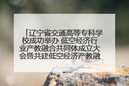 辽宁省交通高等专科学校成功举办 低空经济行业产教融合共同体成立大会暨共建低空经济产教融合新生态论坛