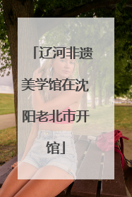辽河非遗美学馆在沈阳老北市开馆