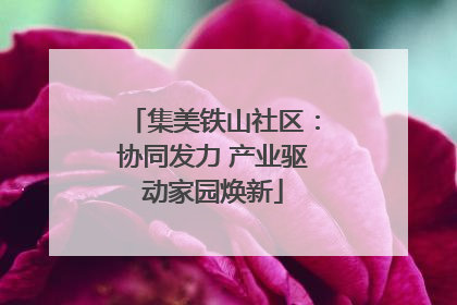 集美铁山社区：协同发力 产业驱动家园焕新