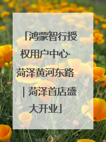 鸿蒙智行授权用户中心·菏泽黄河东路｜菏泽首店盛大开业