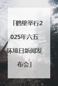 鹤壁举行2025年六五环境日新闻发布会
