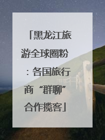 黑龙江旅游全球圈粉：各国旅行商“群聊”合作揽客