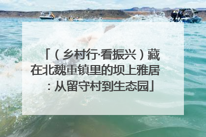 （乡村行·看振兴）藏在北魏重镇里的坝上雅居：从留守村到生态园