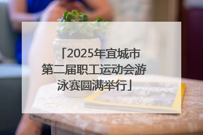 2025年宜城市第二届职工运动会游泳赛圆满举行
